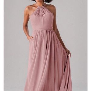 Desert Rose Kennedy Blue Bridesmaid/ Wedding Guest Dress. UK 4, US 2